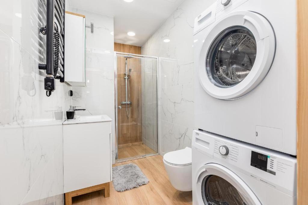 Bm Apartamenty Waly Chrobrego Radogoska Parking Free Szczecin Exterior photo